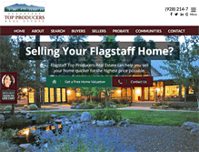 Tablet Screenshot of flagstaffhouses.com